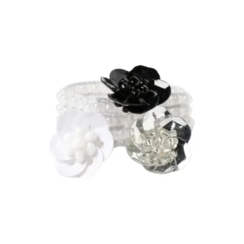 Beams Glass Beads, Sequins Rings Women's Black White/Orange Blue/Yellow Purple