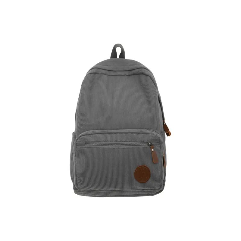 DCLOUD Corduroy Backpack Unisex White/Black/Green/Gray/Khaki-15