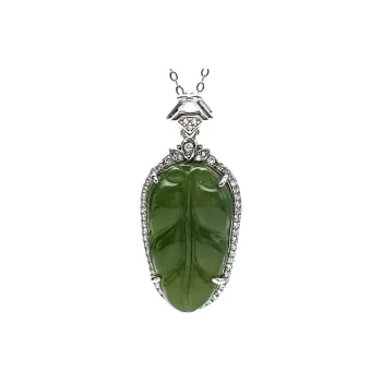 Oriental Jade Necklaces Jasper Women's