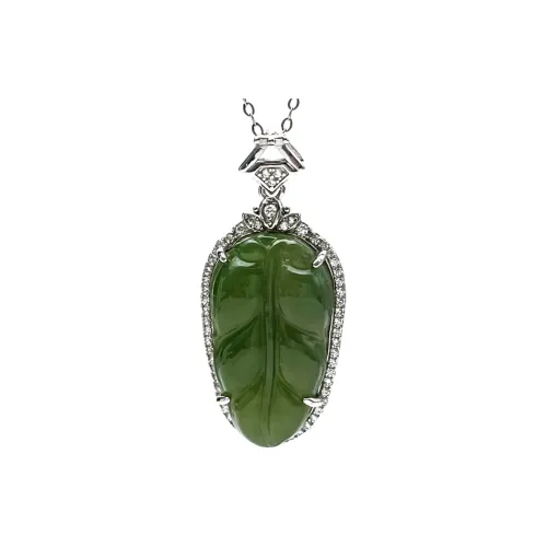 Oriental Jade Necklaces Jasper Women's