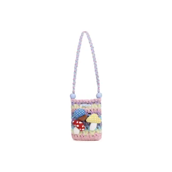 VANWALK Acrylic Shoulder Bag Women's Rainbow Mushroom