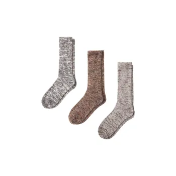AF Mid-Calf Socks Men's 3 Pack Multicolor