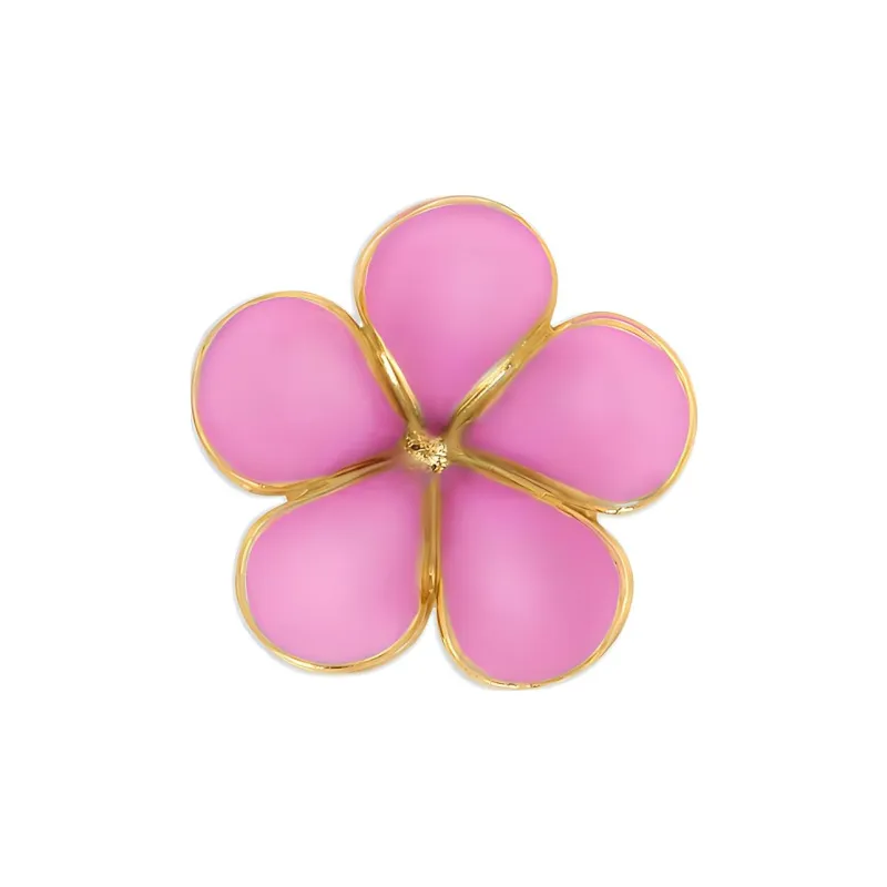 Oscar De La Renta Flower Stud Earrings-1