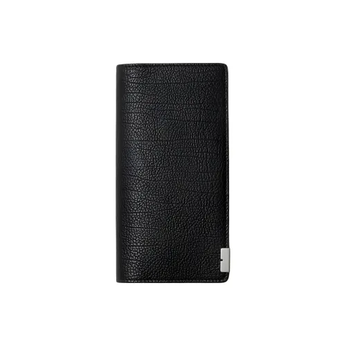 Burberry Calfskin Wallet Men's Black