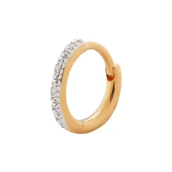 Monica Vinader Riva Mini Huggie Earrings