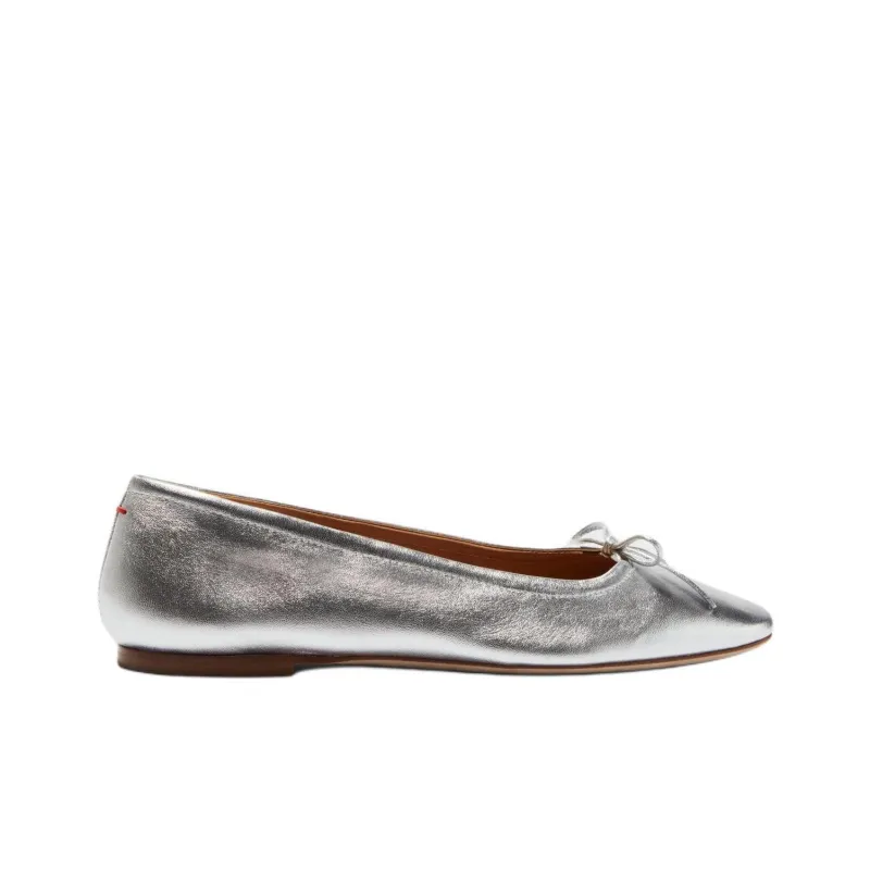 Aeyde Delfina Casual Single Shoes Women's Silver-1