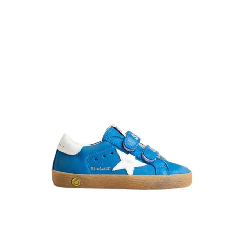 Golden Goose Low Top Kids' Skateboarding Shoes Blue Kids'-1