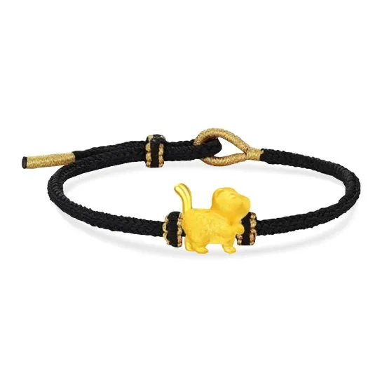 Chongqing gold store Gold Bracelet Unisex-5