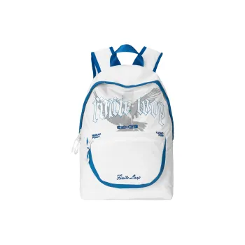 FINITE LOOP Eco Friendly Fabric Backpack Regular Unisex White