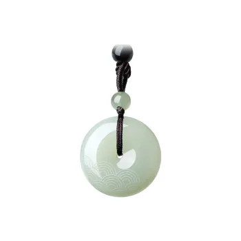 LAOMIAO Hetian Jade Pendants Green Jade Women's