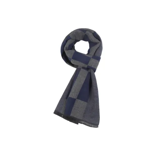 Shanghai Story Polyester Knit Scarves Men's