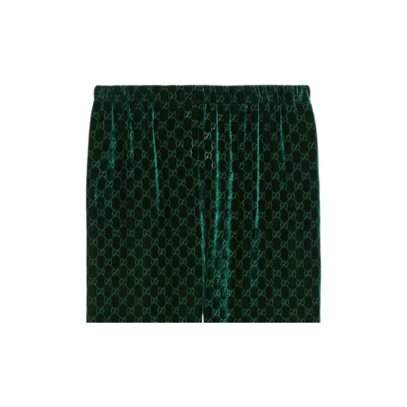GUCCI Casual Pants Women's Green-3