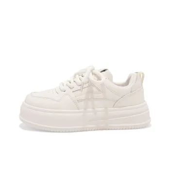 Shen Linsen Cushioning, Slip Resistant, And Abrasion Resistant Low Top Casual Shoes Women's Beige