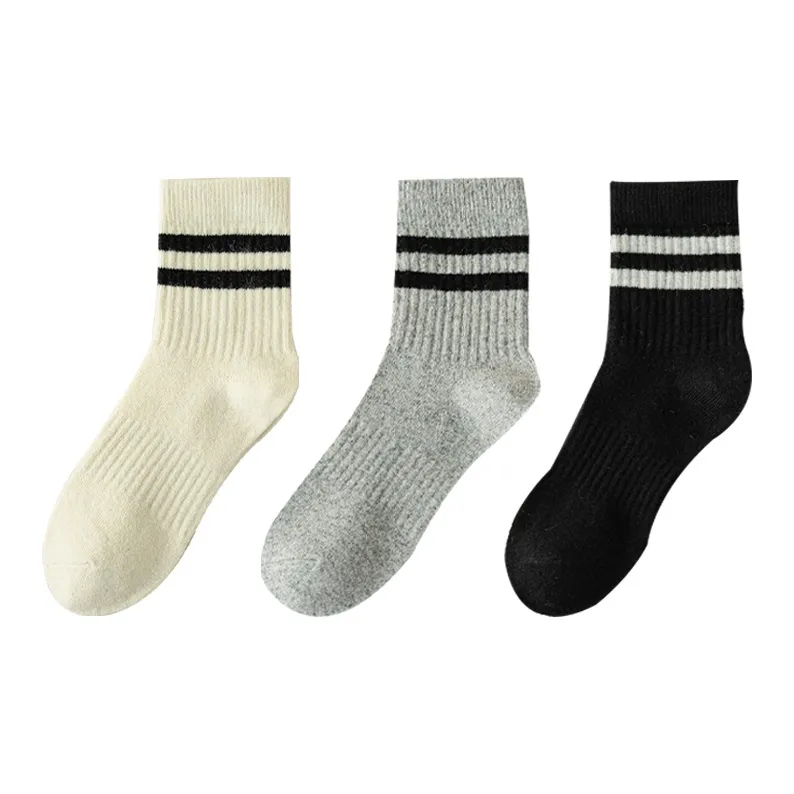 Caramella Mid Calf Socks Women's 3 Pack-4