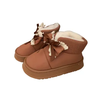 SHIGUDE Indoor Padded Shoes Women's Orange Red