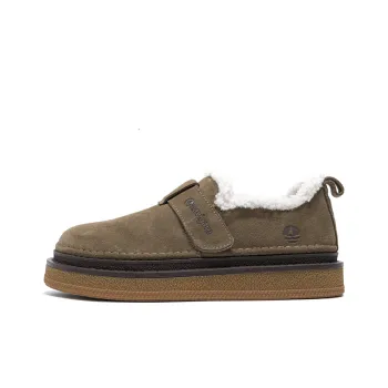 NAVIGARE Small Sailboats Height Increasing Warmth Low Top Casual Shoes Women's Khaki
