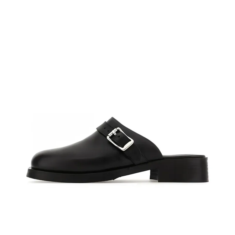 OUR LEGACY Camion Buckle-detail Mules-0
