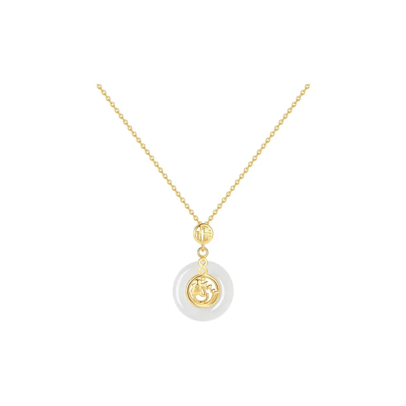 Asia Star Chalcedony Necklaces Unisex-22