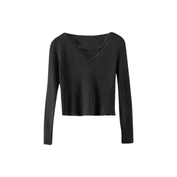 Flowers In Water Thermal Tops Women's