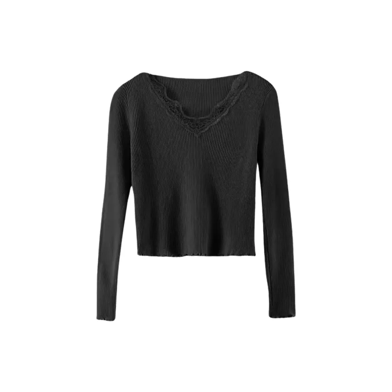 Flowers In Water Thermal Tops Women's-0