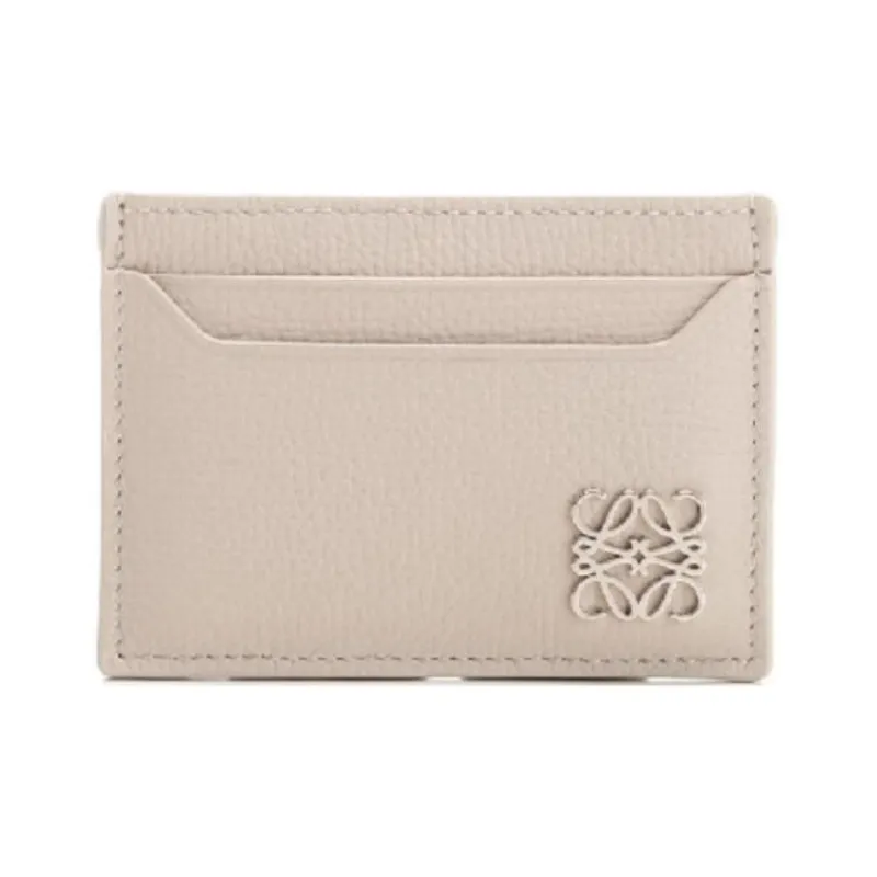 LOEWE Calfskin Card Holder Women's Light Umber-0