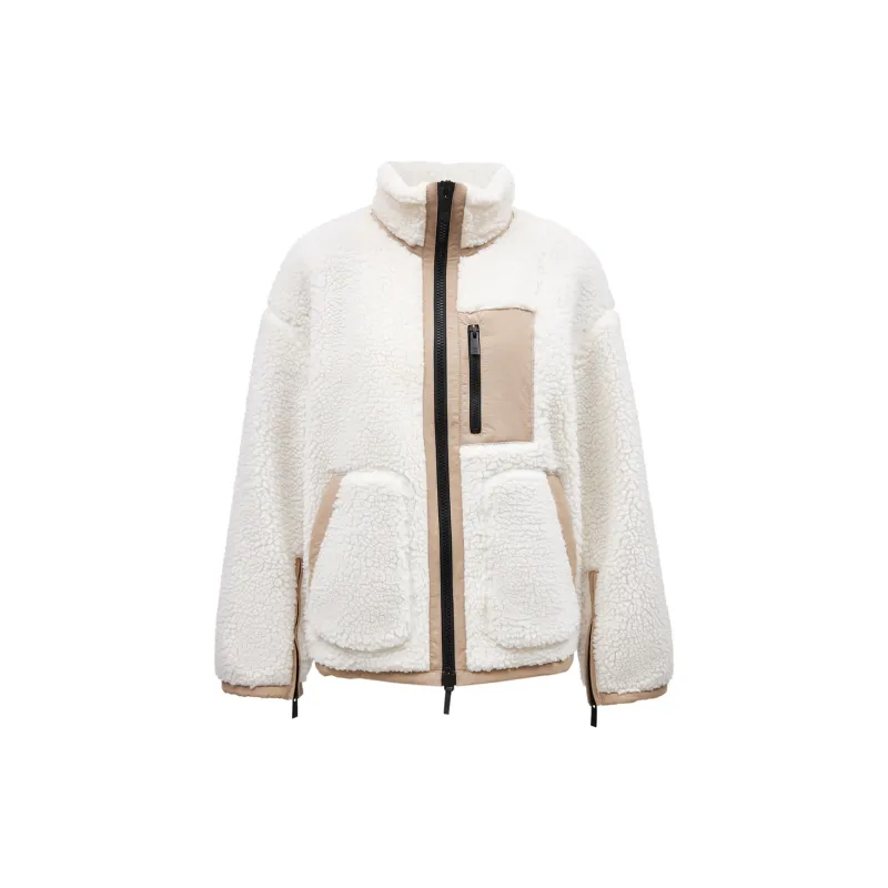 ONLY Puffer Jacket Women's Antique White Color-0