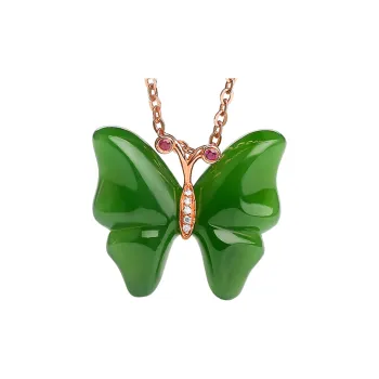Oriental Jade Hetian Jade Necklaces Jasper Women's
