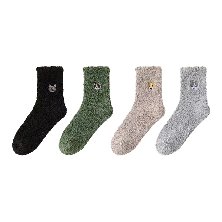 Caramella Mid Calf Socks Women's 4 Pack-3