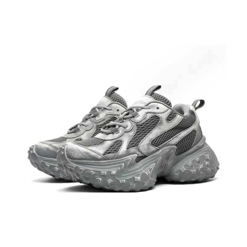 Grumpy Ram Breathable Height Increasing Low Top Chunky Sneakers Unisex-7