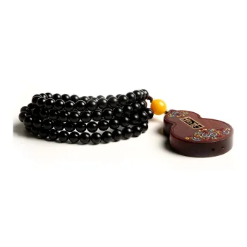 Is Here Ebony Bead Chain Unisex