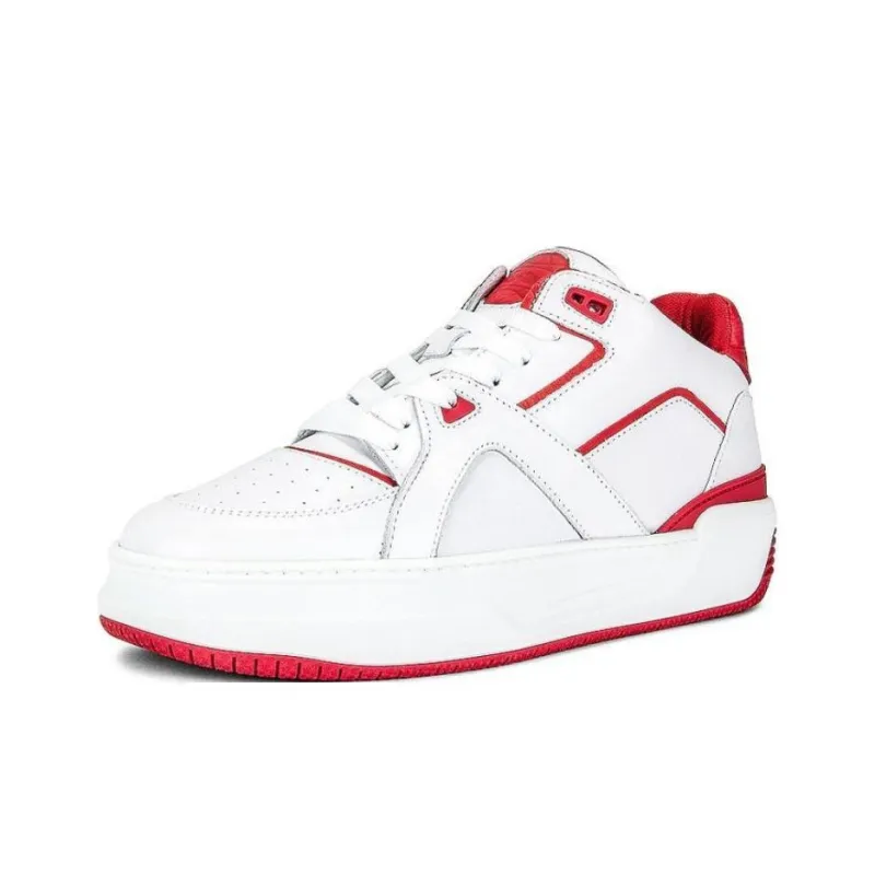 Just Don Leather Lace-up Sneakers-3