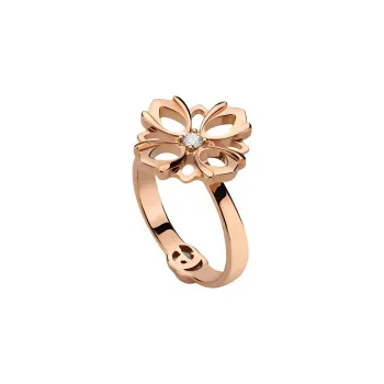 GUCCI 18K Rose Gold Rings Women's Gold