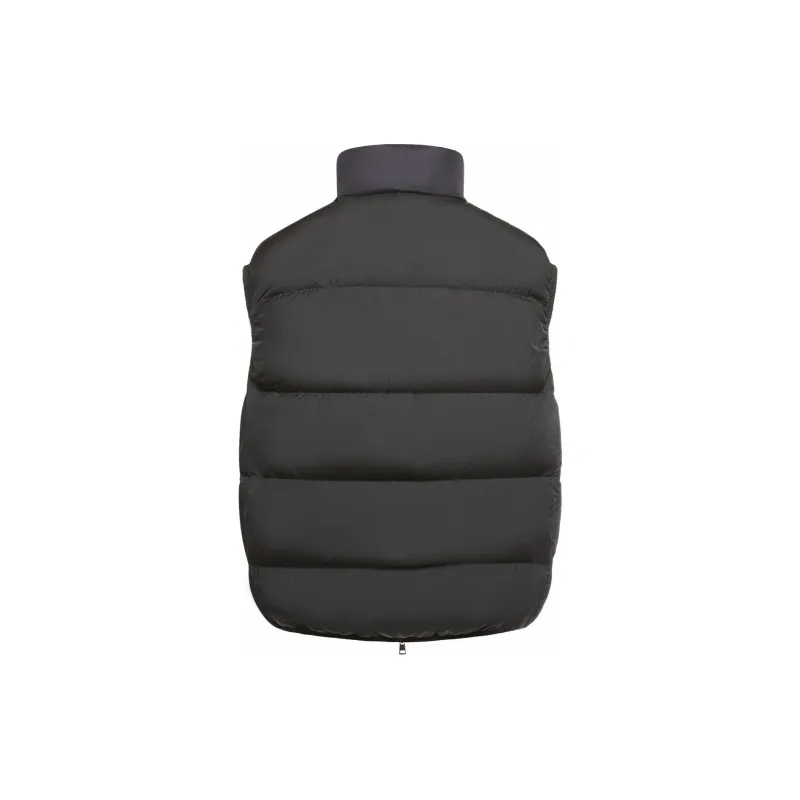 Moncler Almaz Logo Patch Zip-Up Vest-1