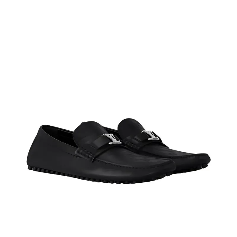 LOUIS VUITTON Hockenheim Beanie Shoes Men's Black-2