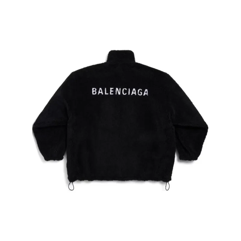 Balenciaga Jackets Coats Women's Black-1