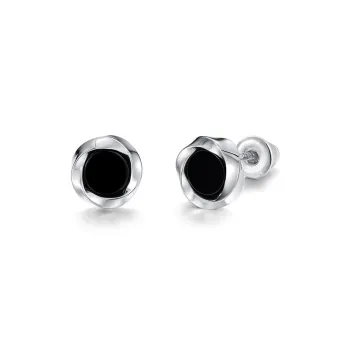 JOYDINNY Alloy Stud Earrings Women's
