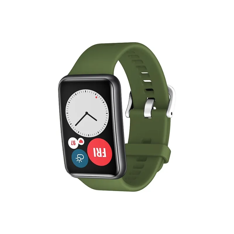 ZHENGGUANG Watch Band Huawei Compatibility Silicone Material-38
