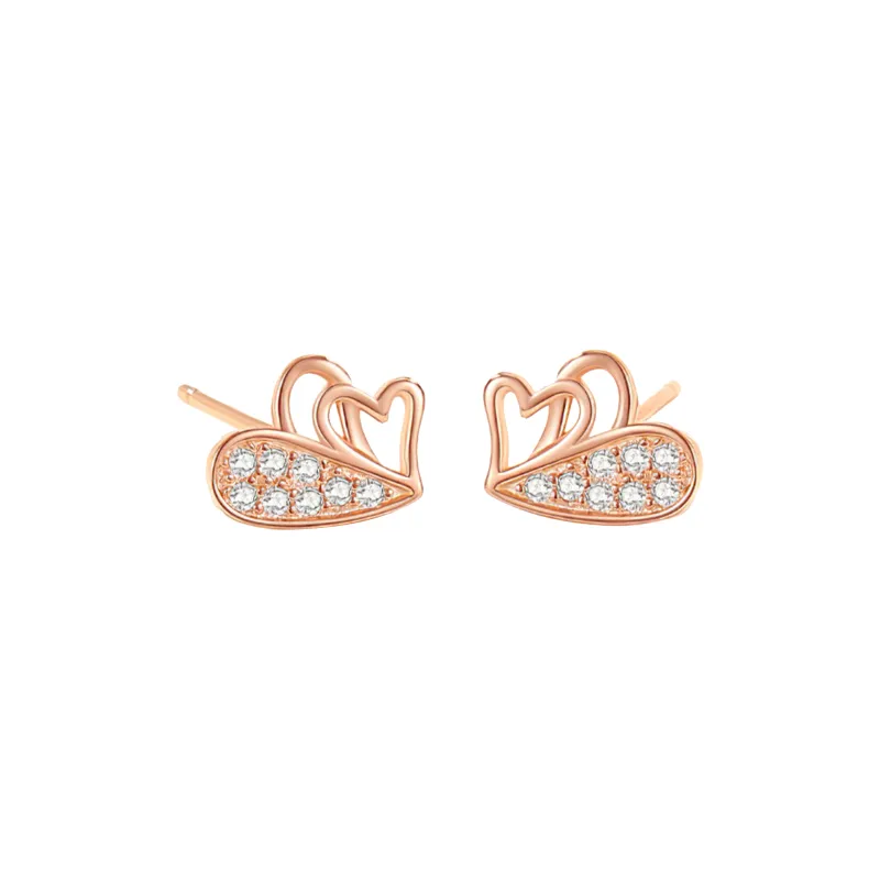 BLESSED BULLET S925 Silver Stud Earrings Women's-0