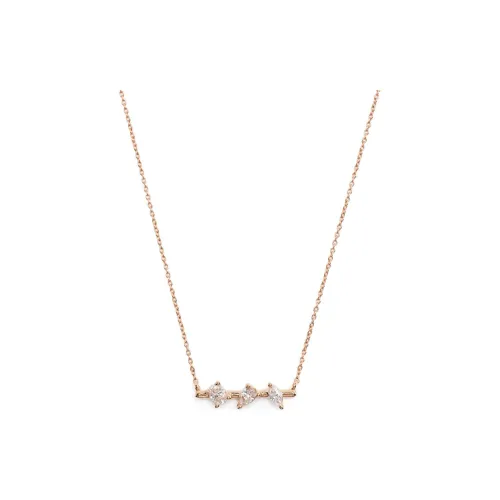 Dana Rebecca Designs 14kt Rose Gold Alexa Jordyn Diamond Necklace