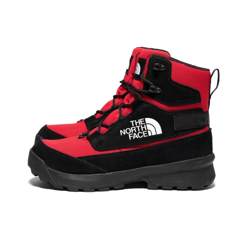 THE NORTH FACE Chilkat 5 Wear Resistant Slip Resistant Short Mid Calf Outdoor Boots Men's Red Black-1
