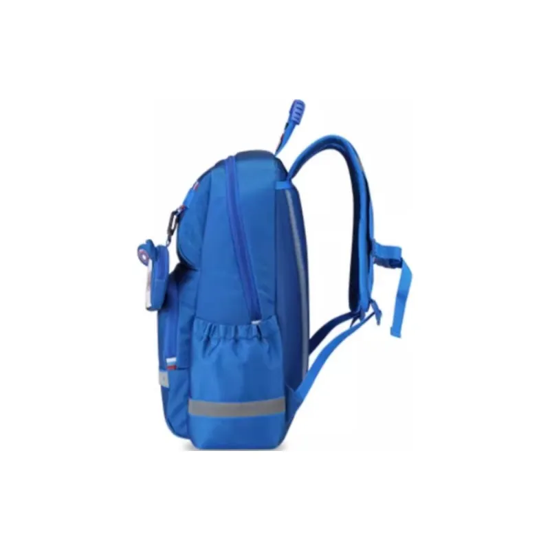 AMERICAN TOURISTER Fabric Backpack Medium Size Unisex Purple/Blue/Watermelon Red/Marine Blue-1