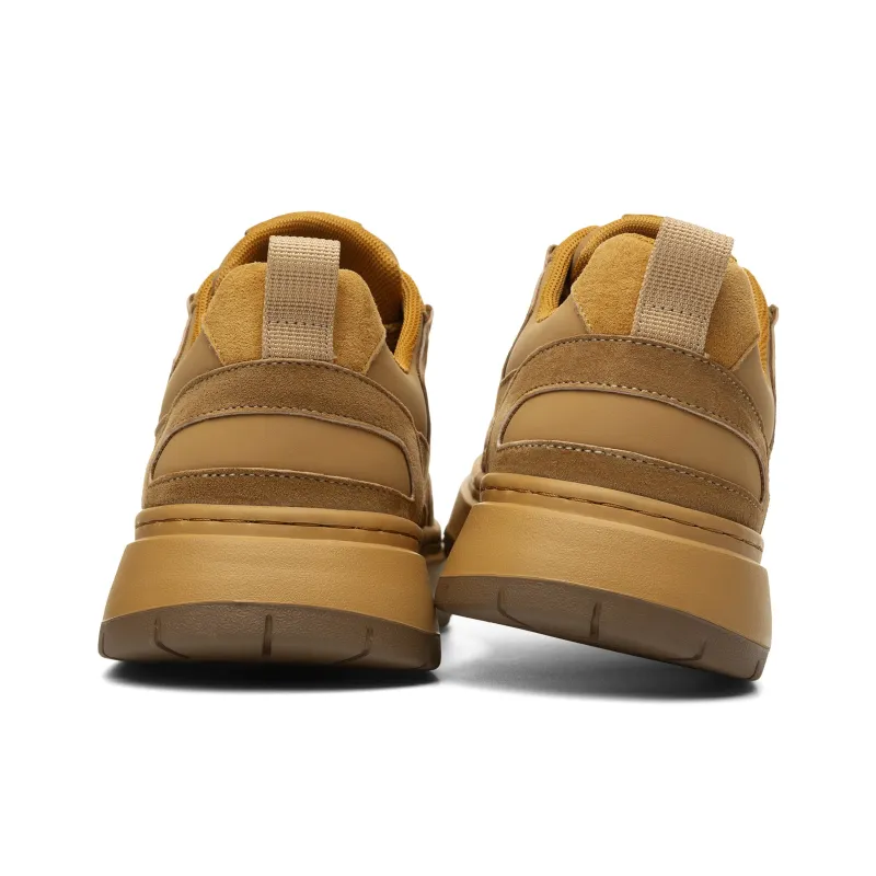 JEEP SPIRIT Skateboard Shoes Men Low Top Sunrise Yellow-6