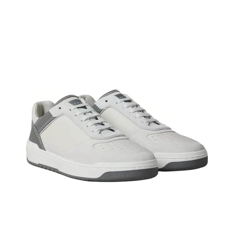 Brunello Cucinelli Logo-patch Leather Sneakers-2