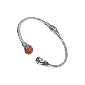 RURA S999 Fine Silver Bangles Women's Silver