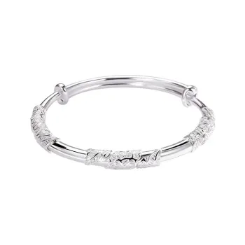 XIFULI 999 Fine Silver Bangles Women's