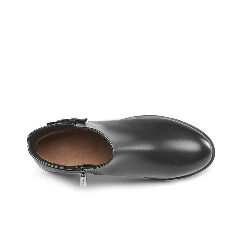 KANGNAI Slip on Shoes Women's Black-2