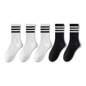 JIAZINI Mid-Calf Socks Women's 5 Pack