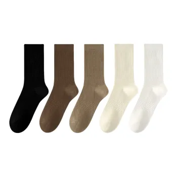 Lan Miao Mid Calf Socks Men's 5 Pack