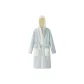 Hooded-Aqua Blue Color Block
