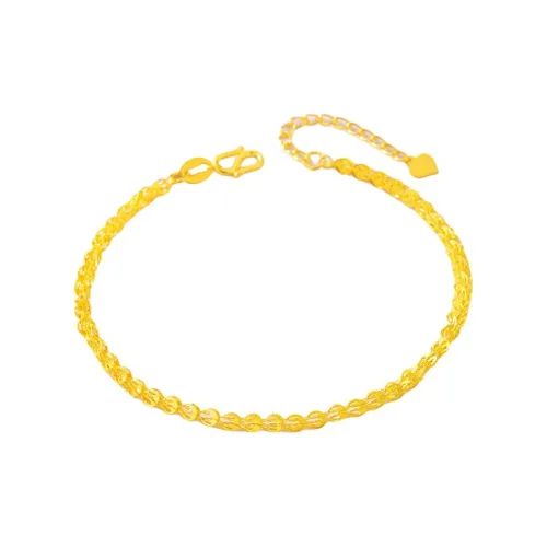 DAIRUO Practical Advanced Elegant Jewelry Delicate Versatile Solid Gold Fixed Price Bracelets Women's